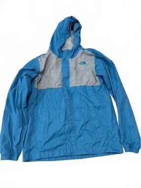 The North Face Boys Large Blue Jacket Windbreaker Rain